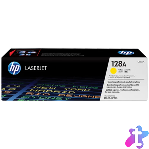 HP CE322A Toner Yellow 1.300 oldal kapacitás No.128A