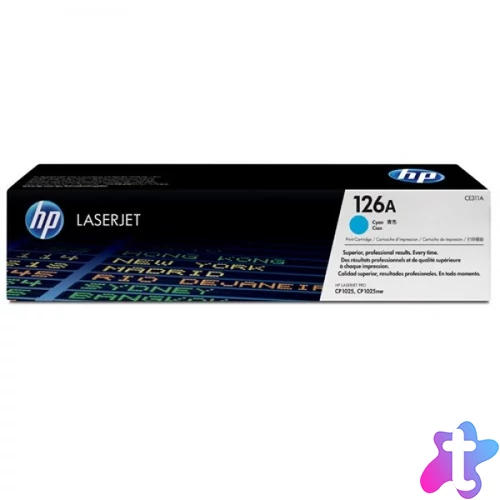 HP CE311A Toner Cyan 1.000 oldal kapacitás No.126A