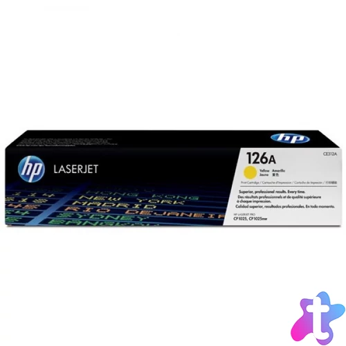 HP CE312A Toner Yellow 1.000 oldal kapacitás No.126A