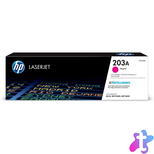 HP CF543A Toner Magenta 1.300 oldal kapacitás No.203A
