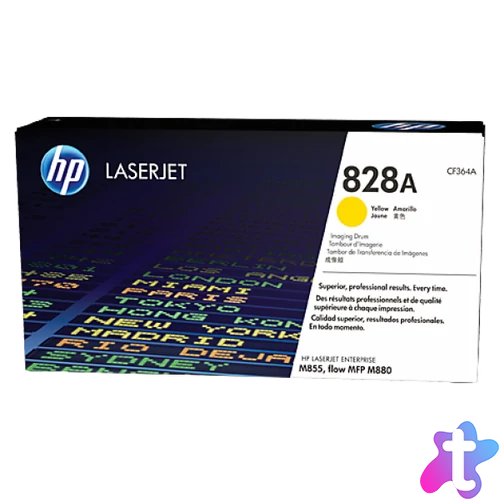 HP CF364A Dobegység Yellow 30.000 oldal kapacitás No.828A