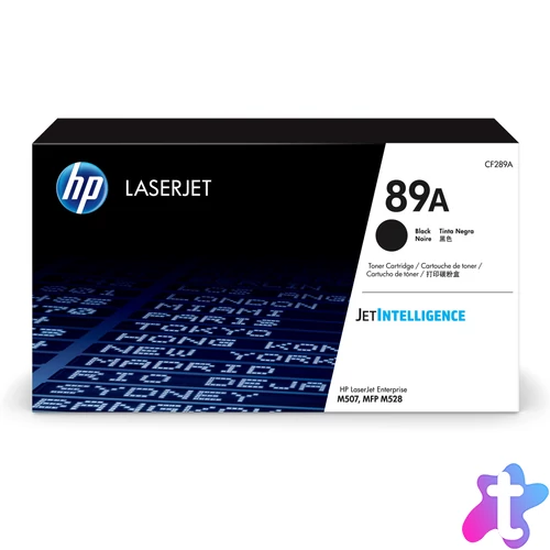 HP CF289A Toner Black 5.000 oldal kapacitás No.89A