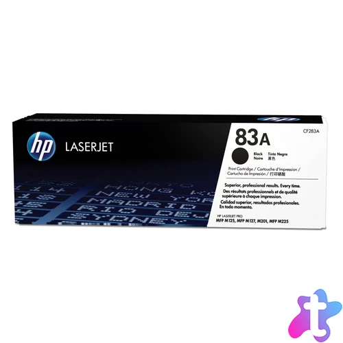 HP CF283A Toner Black 1.500 oldal kapacitás No.83A