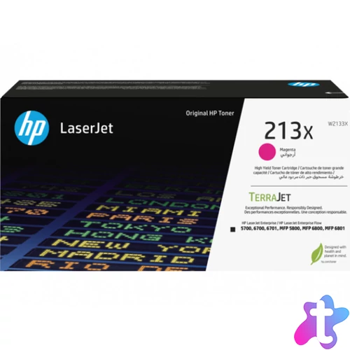 HP W2133X Toner Magenta 6.000 oldal kapacitás No.213X