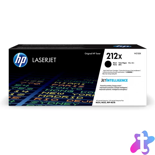 HP W2120X Toner Black 13.000 oldal kapacitás No.212X
