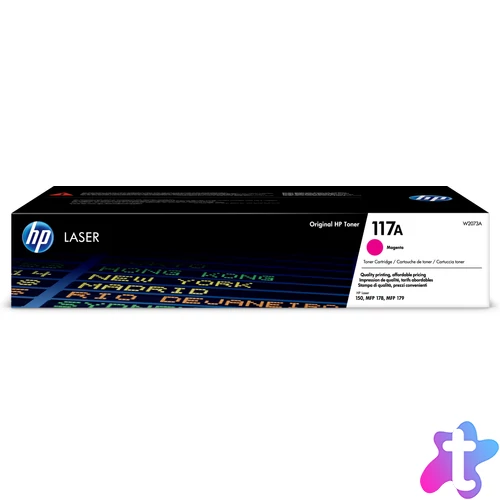 HP W2073A Toner Magenta 700 oldal kapacitás No.117A