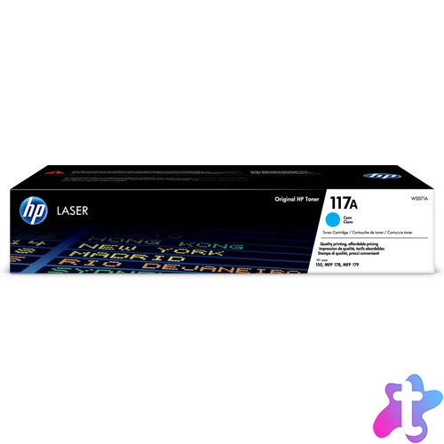 HP W2071A Toner Cyan 700 oldal kapacitás No.117A