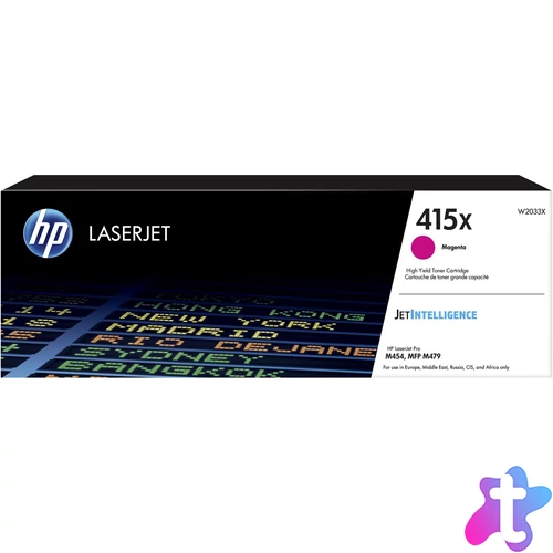 HP W2033X Toner Magenta 6.000 oldal kapacitás No.415X