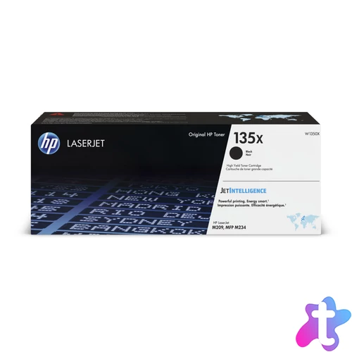 HP W1350X Toner Black 2.400 oldal kapacitás No.135X