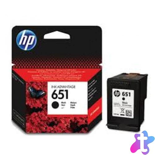 HP C2P10AE Tintapatron Black 600 oldal kapacitás No.651