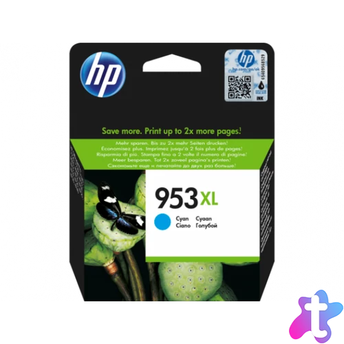 HP F6U16AE Tintapatron Cyan 1.450 oldal kapacitás No.953XL