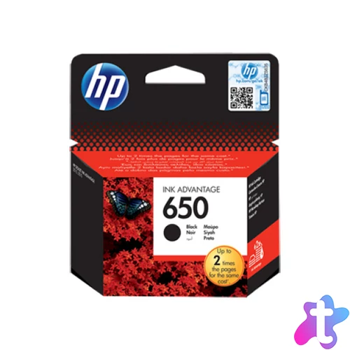 HP CZ101AE Tintapatron Black 360 oldal kapacitás No.650