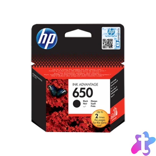 HP CZ101AE Tintapatron Black 360 oldal kapacitás No.650
