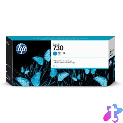 HP P2V68A Patron Cyan 300ml No.730 (Eredeti)