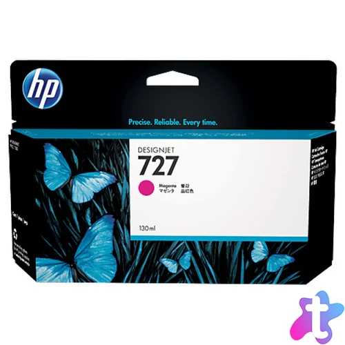 HP B3P20A Patron Magenta 130ml No.727 (Eredeti)