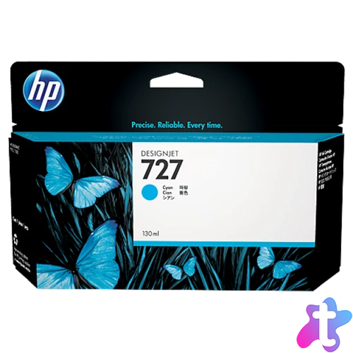 HP B3P19A Patron Cyan 130ml No.727 (Eredeti)