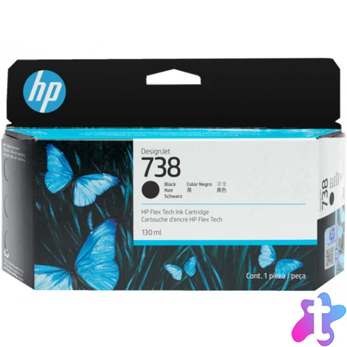 HP 498N4A Patron Black 130ml No.738