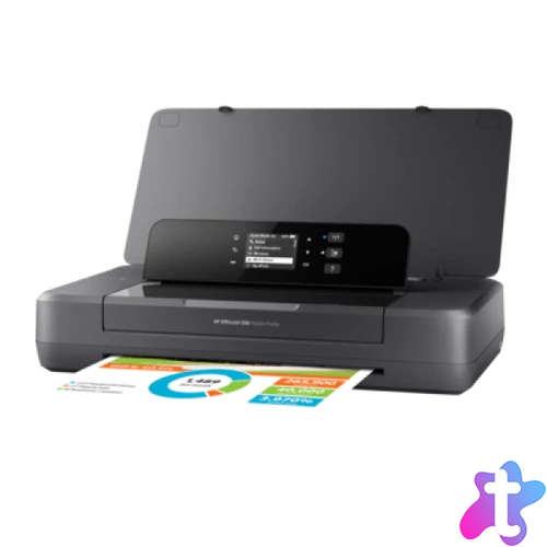 HP OfficeJet 200 A4 színes tintasugaras egyfunkciós hordozható nyomtató fekete

