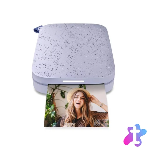 HP Sprocket hordozható fotónyomtató 2x3 hüvelykes lila