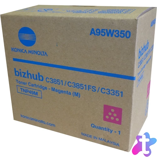 Konica-Minolta TNP49M Toner Magenta 12.000 oldalra