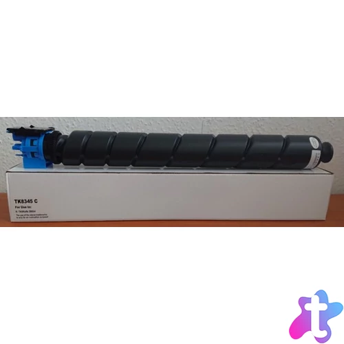 Utángyártott KYOCERA TK8345 Toner Cyan 12.000 oldal kapacitás ECOPIXEL