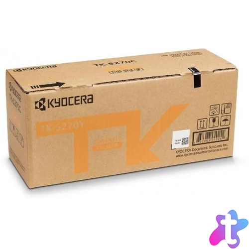 Kyocera TK-5270 Toner Yellow 6.000 oldal kapacitás