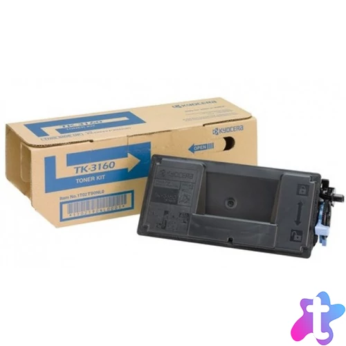 Kyocera TK-3160 Toner Black 12.500 oldal kapacitás
