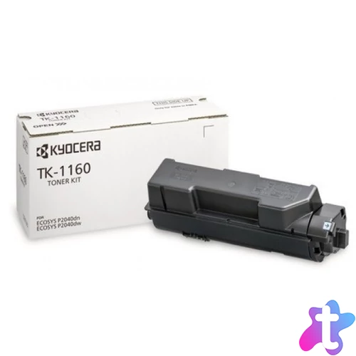 Kyocera TK-1160 Toner Black 7.200 oldal kapacitás