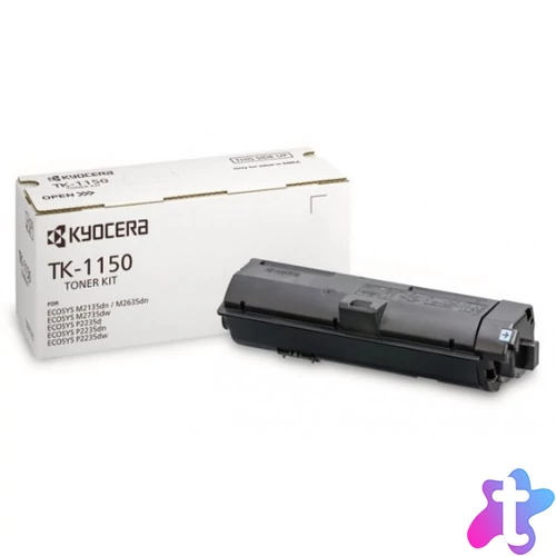 Kyocera TK-1150 Toner Black 3.000 oldal kapacitás