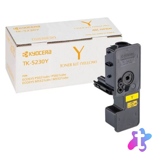 Kyocera TK-5230 Toner Yellow 2.200 oldal kapacitás