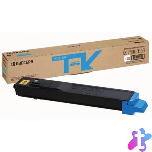 Kyocera TK-8115 Toner Cyan 6.000 oldal kapacitás