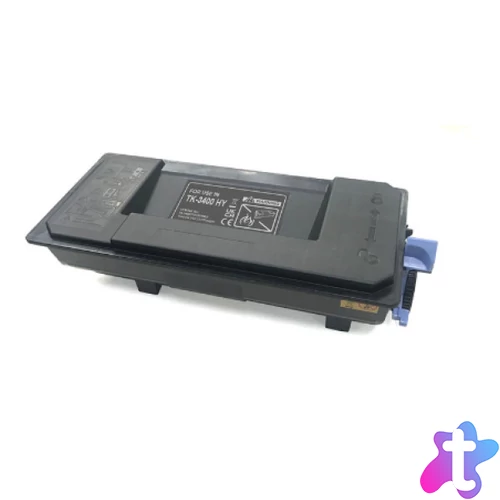 Utángyártott KYOCERA TK3400 Toner Black High Capacity 23.000 oldal kapacitás CartridgeWeb