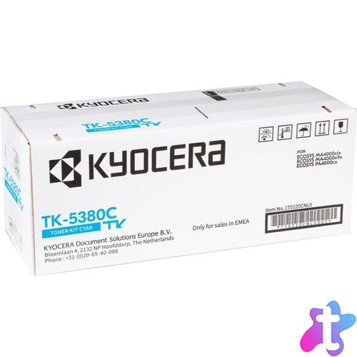 Kyocera TK-5380 Toner Cyan 10.000 oldal kapacitás