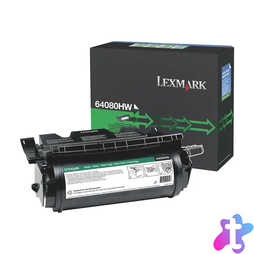Lexmark T64x High Corporate Toner 21K (Eredeti) 64080HW