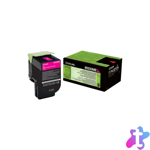 Lexmark CX510 Extra High Corporate Toner Magenta 4K (Eredeti) 80C2XME