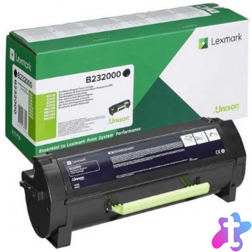 Lexmark B2338/B2442 Return Toner Black 3k (Eredeti) B232000