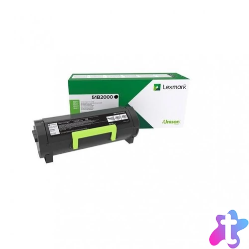 Lexmark MS/MX/317/417/517/617 Return Toner 2,5K (Eredeti) 51B2000