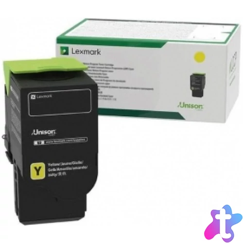 Lexmark CS632,CX635 Toner Yellow 11.700 oldal kapacitás