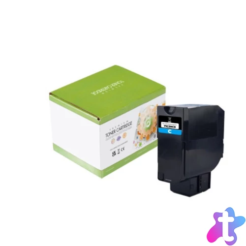 Utángyártott LEXMARK CS725/CX725 toner Cyan 12 000 oldal kapacitás /74C2HC0/ SCC