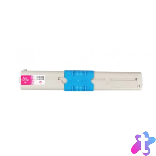 Utángyártott OKI C310/510/MC361 Toner Magenta 2.000 oldal kapacitás WHITE BOX