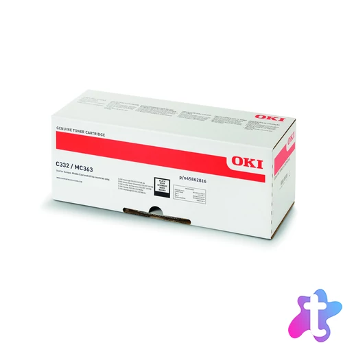 Oki C332/MC363 Toner Black 1500 oldalra