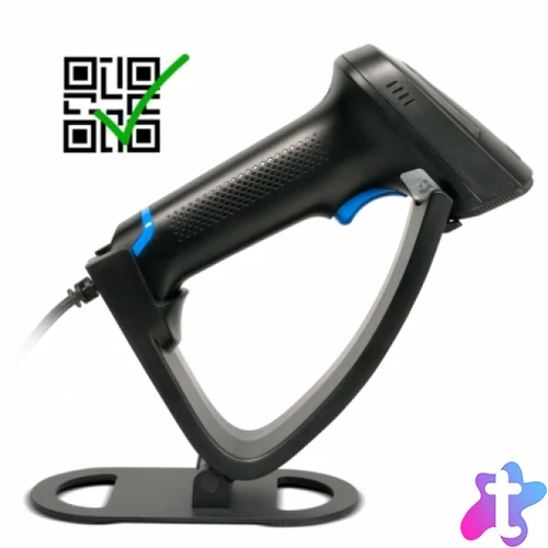 POLPOS PS-100 2D vonalkódolvasó állvánnyal (vezetékes)