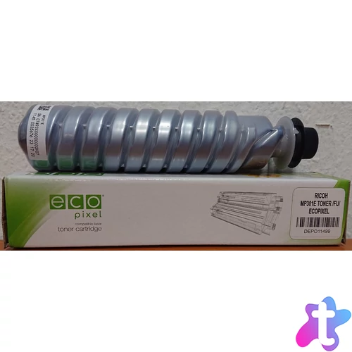 Utángyártott RICOH MP301E Toner Black 8.000 oldal kapacitás ECOPIXEL