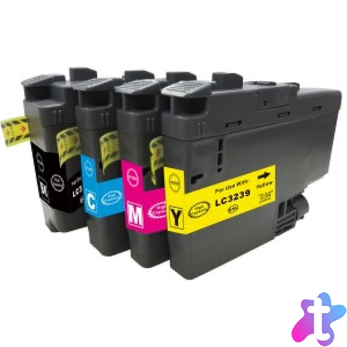 Utángyártott BROTHER LC3239XL Tintapatron Yellow 50ml IK