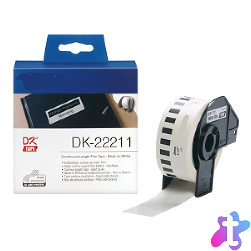 Utángyártott BROTHER DK22211 filmszalag IK