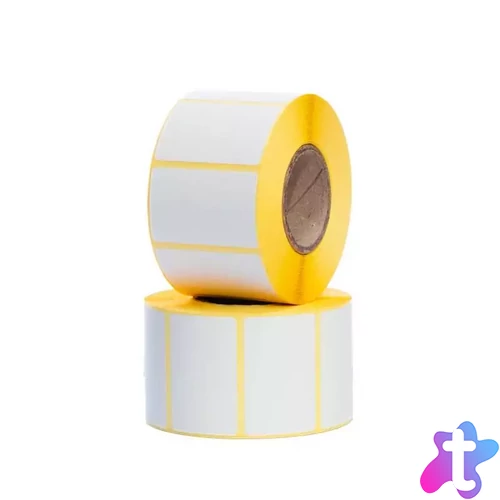 Tekercses MŰANYAG címke 58x40mm 800 db/tekercs