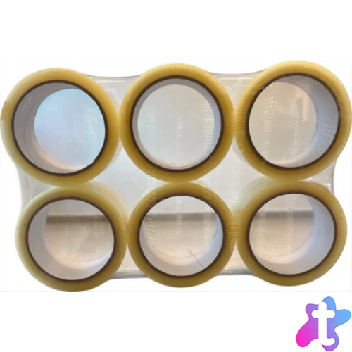 VALUE 48/66 (Hot-Melt, 60méter, Transzparens) ,ragasztószalag, (6db)