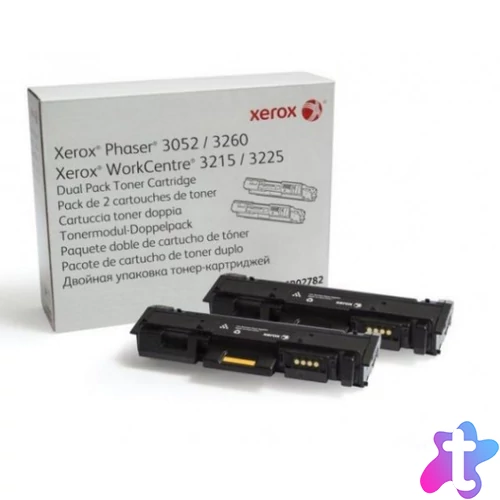 Xerox Phaser 3052,WC3225 Dupla Toner 2x3K (Eredeti)
