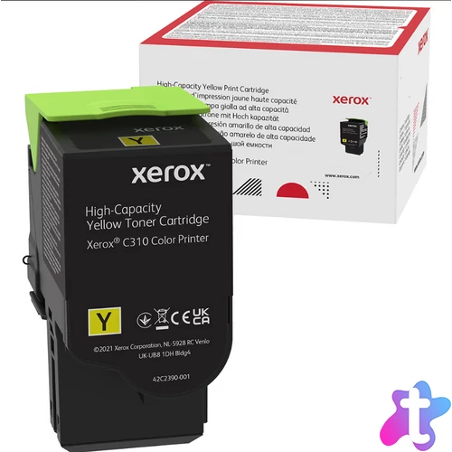 Xerox C310,C315 toner Yellow 5500 oldalra