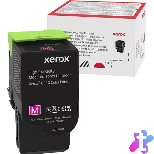 Xerox C310,C315 toner Magenta 5500 oldalra